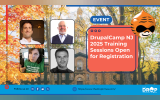 DrupalCamp NJ 2025 Training Sessions Open for Registration