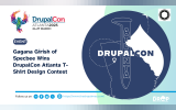 Gagana Girish of Specbee Wins DrupalCon Atlanta T-Shirt Design Contest