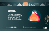Call for Speakers Open Until 21 April for Drupal Delhi April 2025 Meetup