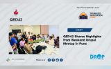 QED42 Shares Highlights from Weekend Drupal Meetup in Pune