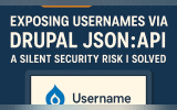 Exposing Usernames via Drupal JSON:API — A Silent Security Risk I Solved