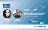 Marine Gandy and Joris Vercammen Elected as NEDA Representatives to Drupal Working Group