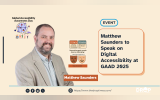 Matthew Saunders to Speak on Digital Accessibility at GAAD 2025