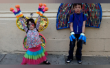 Children dressed up