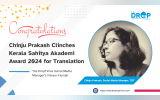 Chinju Prakash Clinches Kerala Sahitya Akademi Award 2024 for Translation