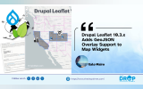 Drupal Leaflet 10.3.x Adds GeoJSON Overlay Support to Map Widgets