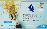 DrupalCon Vienna Extends Splash Awards 2025 Submission Deadline to 23 June