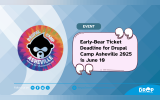 Early-Bear Ticket Deadline for Drupal Camp Asheville 2025 is June 10
