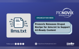 Pronovix Releases Drupal Recipe for llms.txt to Support AI-Ready Content
