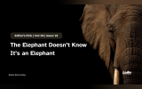 The Elephant Doesn’t Know  It’s an Elephant