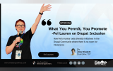 “What You Permit, You Promote” - Fei Lauren on Drupal Inclusion