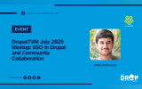 DrupalTVM July 2025 Meetup: SSO in Drupal and Community Collaboration