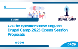Call for Speakers: New England Drupal Camp 2025 Opens Session Proposals