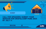 Call for Speakers: Submit Your Session for DrupalCamp Pune 2025 by July 11