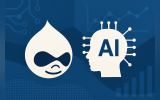 Drupal logo and AI