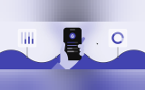 a phone with Drupal logo