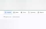 Drupal Editor Menu