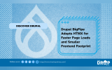Drupal BigPipe Adopts HTMX for Faster Page Loads and Smaller Frontend Footprint