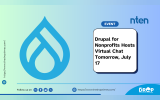 Drupal for Nonprofits Hosts Virtual Chat Tomorrow, July 17