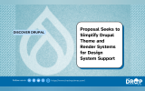 Proposal Seeks to Simplify Drupal Theme and Render Systems for Design System Support