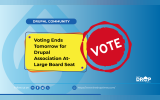Voting Ends Tomorrow for Drupal Association At-Large Board Seat