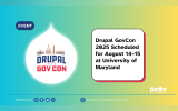 Drupal GovCon 2025 Scheduled for August 14–15 at University of Maryland