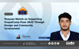 Shayaan Momin on Supporting DrupalCamp Pune 2025 Through Design and Community Involvement