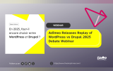 Adimeo Releases Replay of WordPress vs Drupal 2025 Debate Webinar