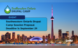 Southwestern Ontario Drupal Camp Session Proposal Deadline is September 29