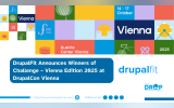 DrupalFit Announces Winners of Challenge – Vienna Edition 2025 at DrupalCon Vienna