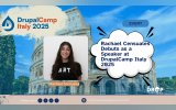Rachael Censuales Debuts as a Speaker at DrupalCamp Italy 2025