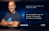 Sustainability and the Drupal AI Summit: Bursting the Bubble