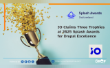 IO Claims Three Trophies at 2025 Splash Awards for Drupal Excellence