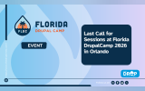 Last Call for Sessions at Florida DrupalCamp 2026 in Orlando