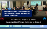 Northern to Host Live Session on Documenting Design Systems in Drupal Tomorrow