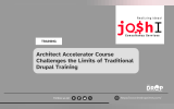 Architect Accelerator Course Challenges the Limits of Traditional Drupal Training