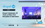 Drupal Celebrates 25 Years at New Year Reception in Mechelen