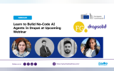 Learn to Build No-Code AI Agents in Drupal at Upcoming Webinar