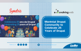 Montréal Drupal Community to Celebrate 25 Years of Drupal