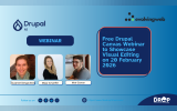 Free Drupal Canvas Webinar to Showcase Visual Editing on 20 February 2026