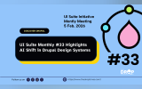 UI Suite Monthly #33 Highlights AI Shift in Drupal Design Systems