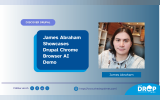 James Abraham Showcases Drupal Chrome Browser AI Demo