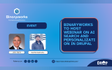 BinaryWorks to Host Webinar on AI Search and Personalization in Drupal