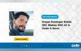 Drupal Developer Builds SDC Module With AI in Under 6 Hours