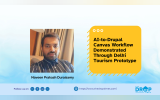 AI-to-Drupal Canvas Workflow Demonstrated Through Delhi Tourism Prototype