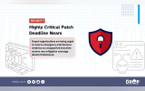 Hero image featuring Drupal visual branding and restrained operational styling. The headline reads “Highly Critical Patch Deadline Nears” and the deck states: “Drupal organisations are being urged to reserve emergency maintenance windows as unsupported branches receive rare mitigation coverage ahead of disclosure.”