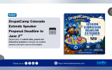 Poster for Date Extension of DrupalCamp Colorado Speaker Invitation