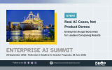 Hero graphic for a TDT event story on the Enterprise Drupal AI Summit. The design shows the SS Rotterdam ship, an “Event” label, the title “Real AI Cases, Not Product Demos,” deck text on enterprise Drupal outcomes, and event details for 28 September 2026 in Rotterdam with a 28 June 2026 session proposal deadline.