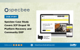 Specbee Case Study Covers ICP Drupal 10 Platform Recovery and Community DXP