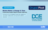 Poster for Drupal Pivot Boston Account